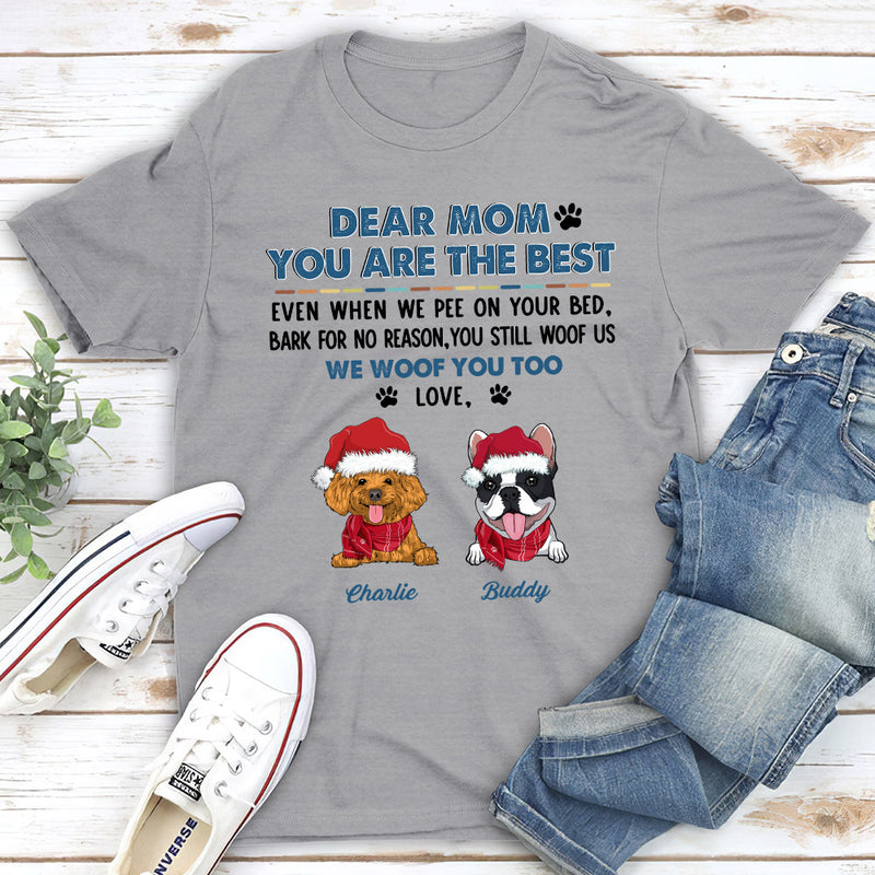 Still Woof You Dad - Personalized Custom Unisex T-shirt