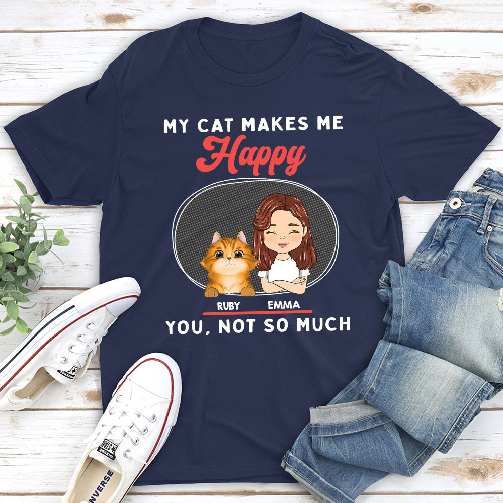 Make Me Joyful Personalized Pet Lover Custom Unisex T-shirt