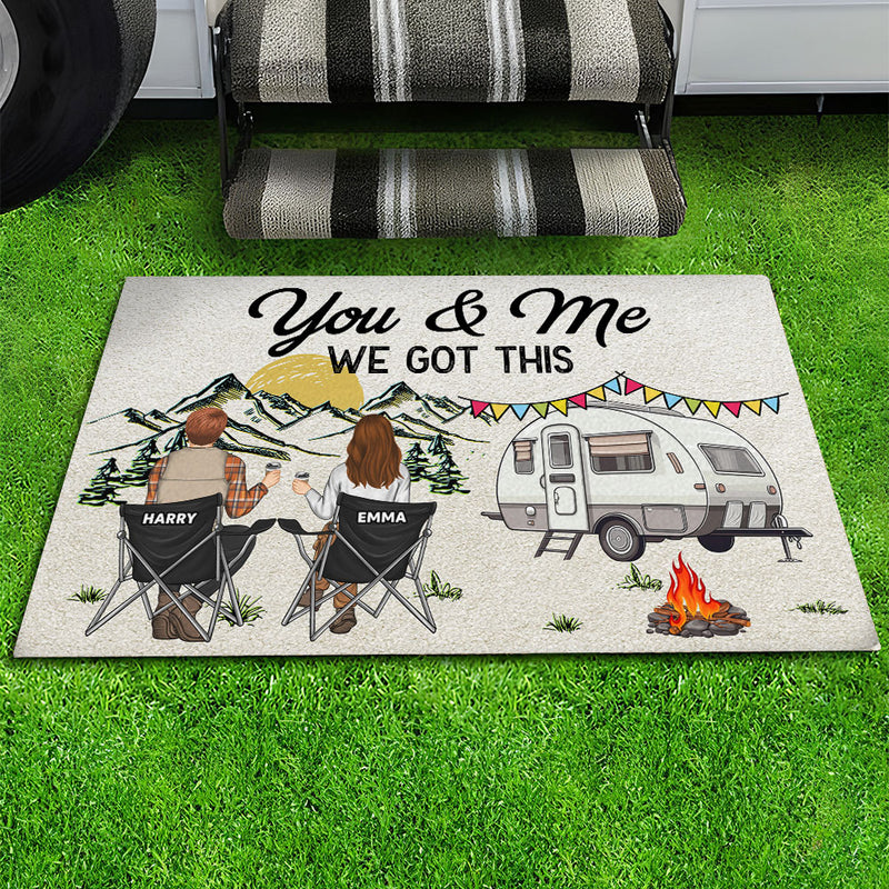 We Are In This Togerther - Personalized Custom Doormat