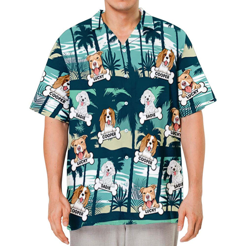 Dog Tropical - Personalized Custom Hawaiian Shirt