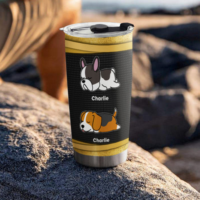 Bite His Butt - Personalized Custom Tumbler