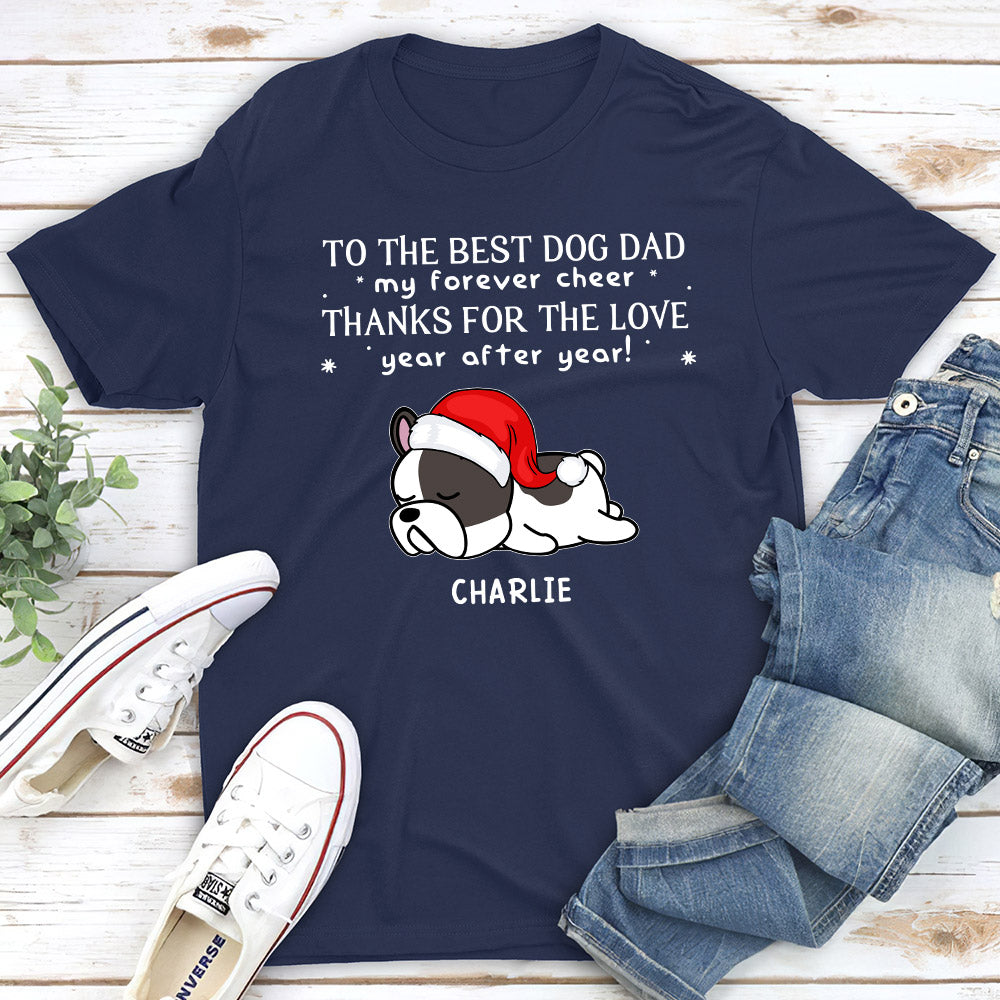 Thanks For The Love Personalized Dogs Owner Custom Unisex T-shirt