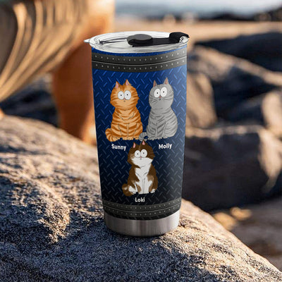 Super Sexy Cat Dad - Personalized Custom Tumbler