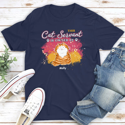 This Cat Servant - Personalized Custom Unisex T-shirt