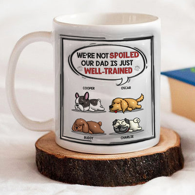 Well Trained Mom Dad - Personalized Custom 3D Inflated Effect Mug