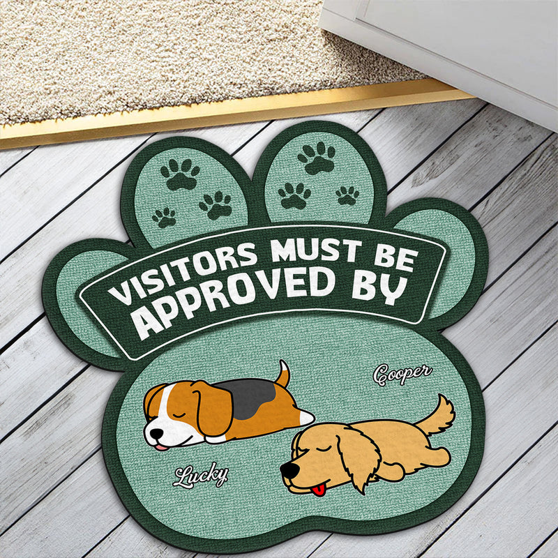 Must Be Approved - Personalized Custom Doormat