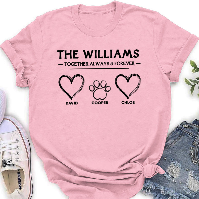 The Family Together - Personalized Custom Women&