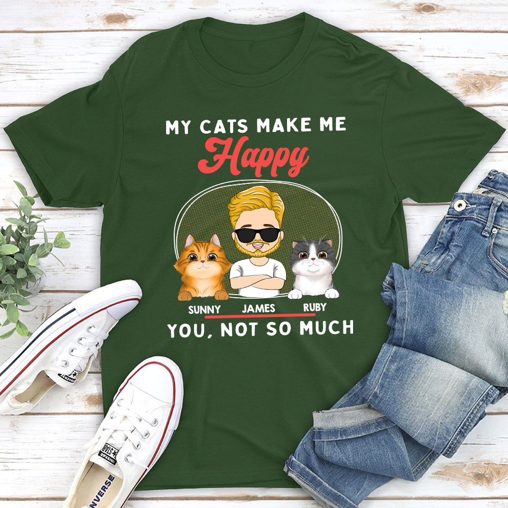Make Me Joyful Personalized Pet Lover Custom Unisex T-shirt