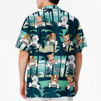 Dog Tropical - Personalized Custom Hawaiian Shirt