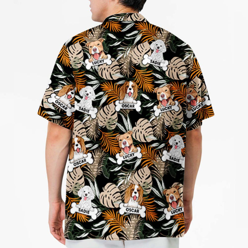 Tropical Palm - Personalized Custom Hawaiian Shirt