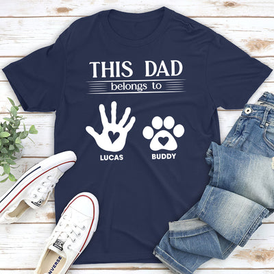 Favorite Belongs To - Personalized Custom Unisex T-shirt