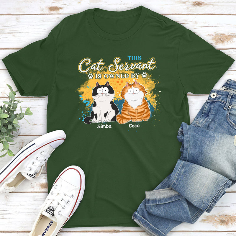 This Cat Servant - Personalized Custom Unisex T-shirt