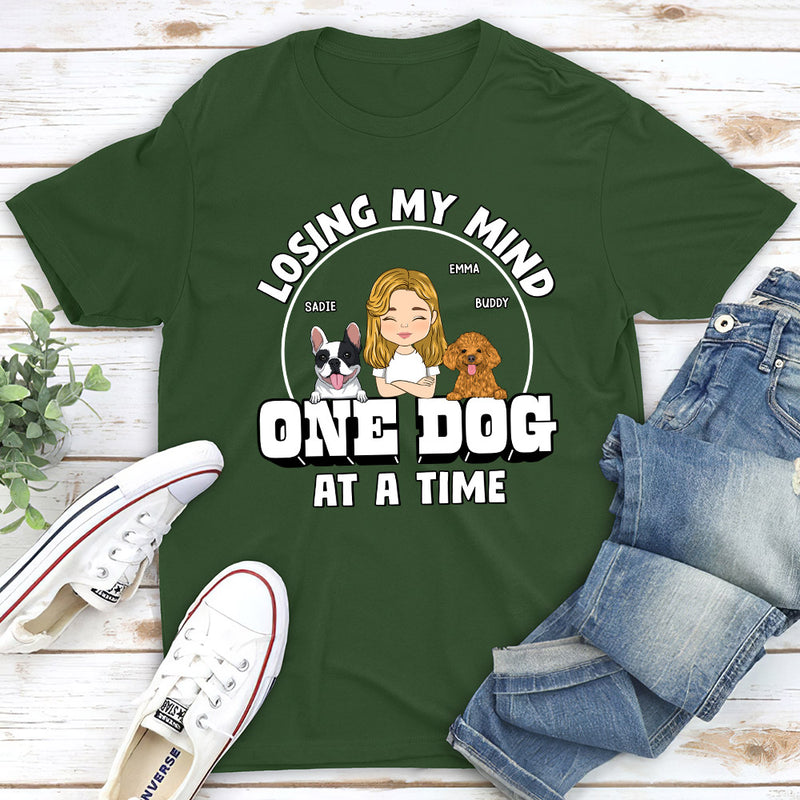 Losing My Mind - Personalized Custom Unisex T-shirt