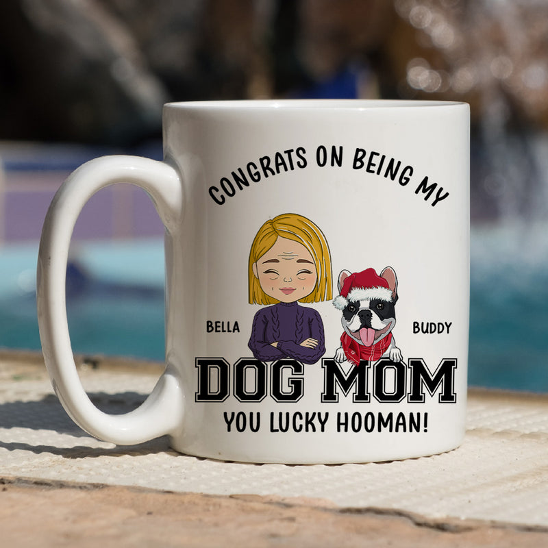 Congrats Dog Dad/Mom - Personalized Custom Coffee Mug