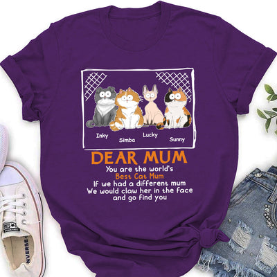 We Would Claw Her - Personalized Custom Women's T-shirt