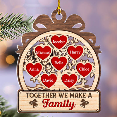 Family Custom Quote - Personalized Custom Acrylic Ornament