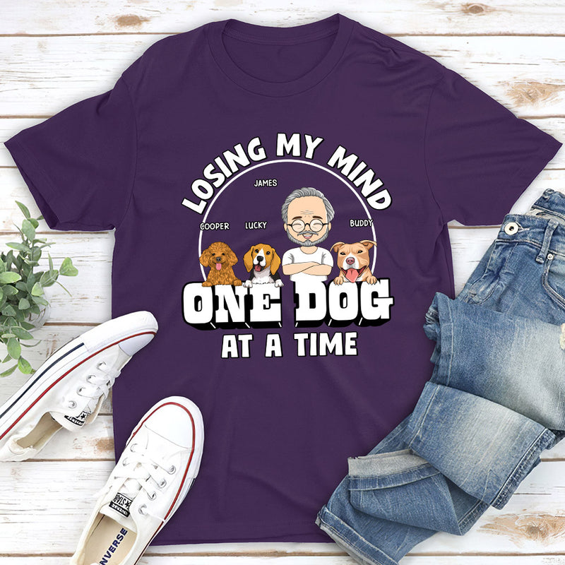 Losing My Mind - Personalized Custom Unisex T-shirt