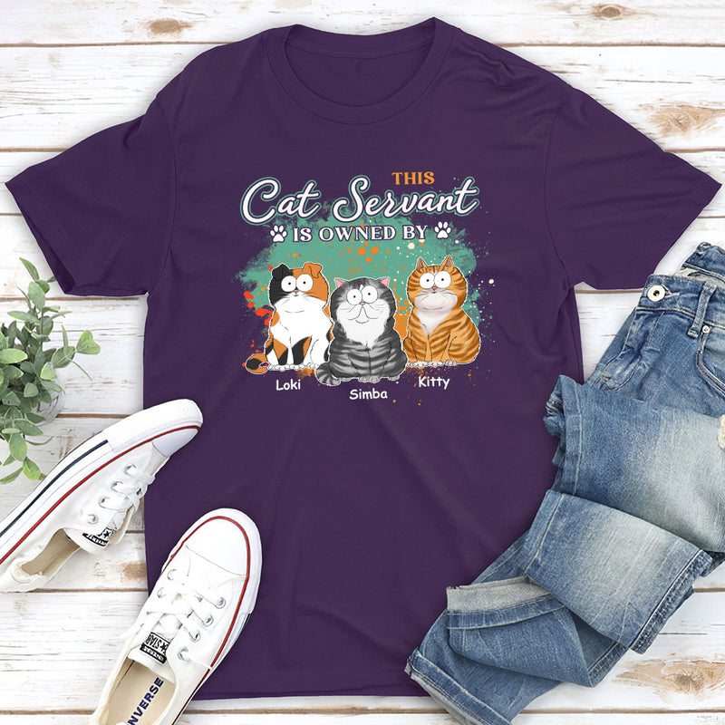 This Cat Servant - Personalized Custom Unisex T-shirt