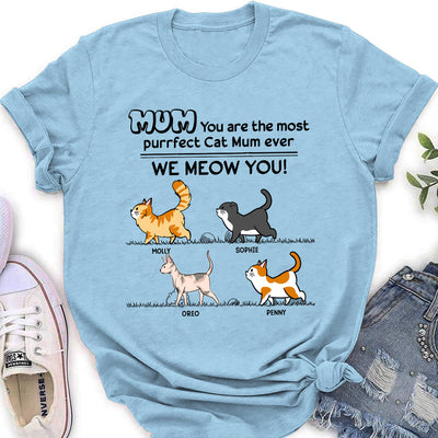 We Meow You - Personalized Custom Women's T-shirt