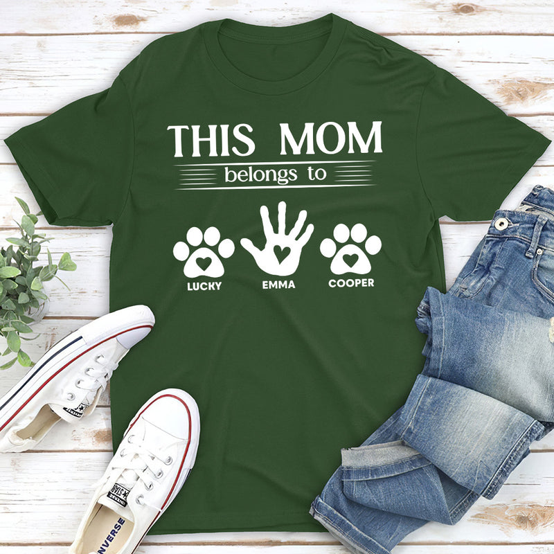 Favorite Belongs To - Personalized Custom Unisex T-shirt