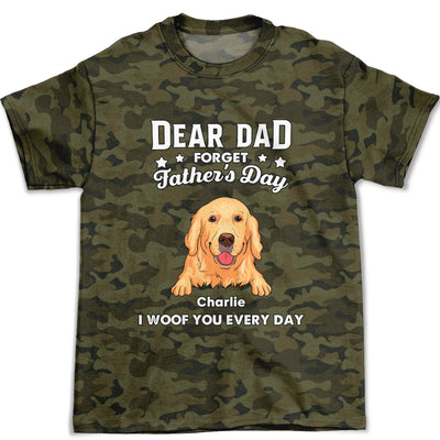 Forget Father's Day - Personalized Custom All-over-print T-shirt