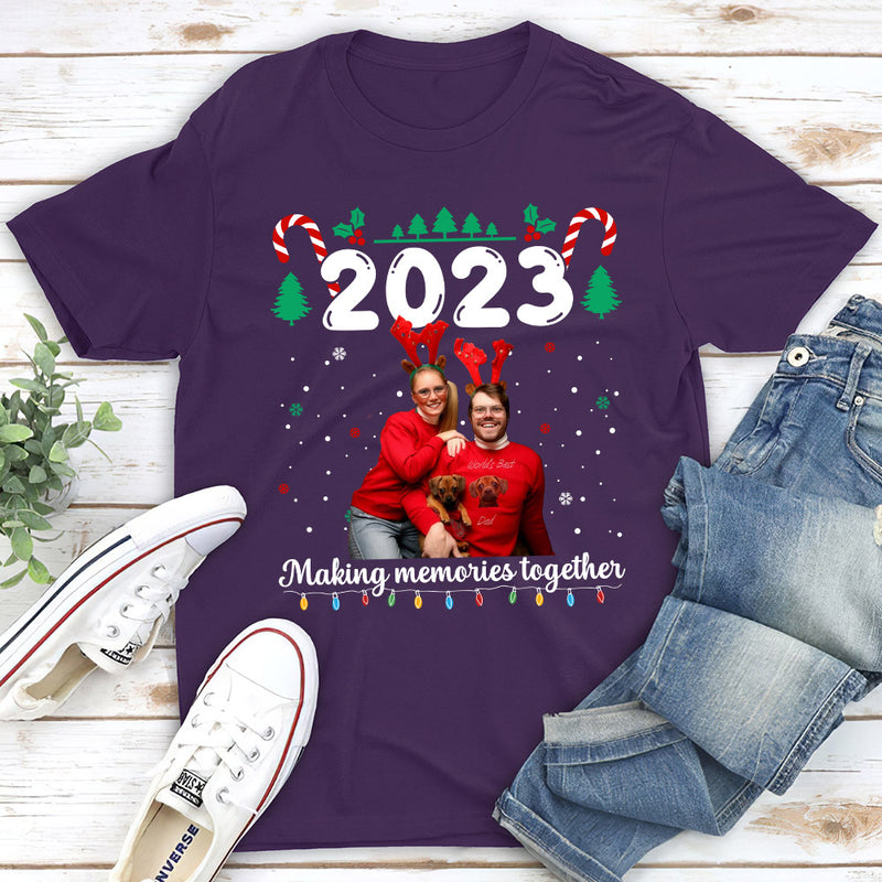 Making Memories - Personalized Custom Unisex T-shirt