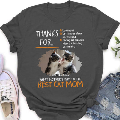 Mothers Day Pet - Personalized Custom Women's T-shirt