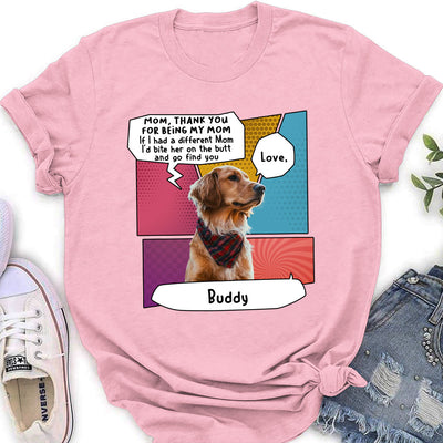 Best Mom Dad In The World - Personalized Custom Women's T-shirt