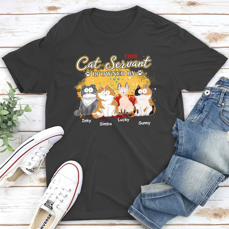 This Cat Servant - Personalized Custom Unisex T-shirt