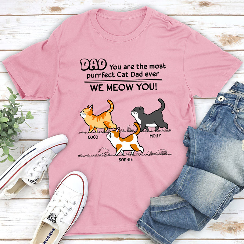 We Meow You - Personalized Custom Unisex T-shirt