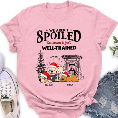 Spoiled But Cute Dog - Personalized Custom Women's T-shirt