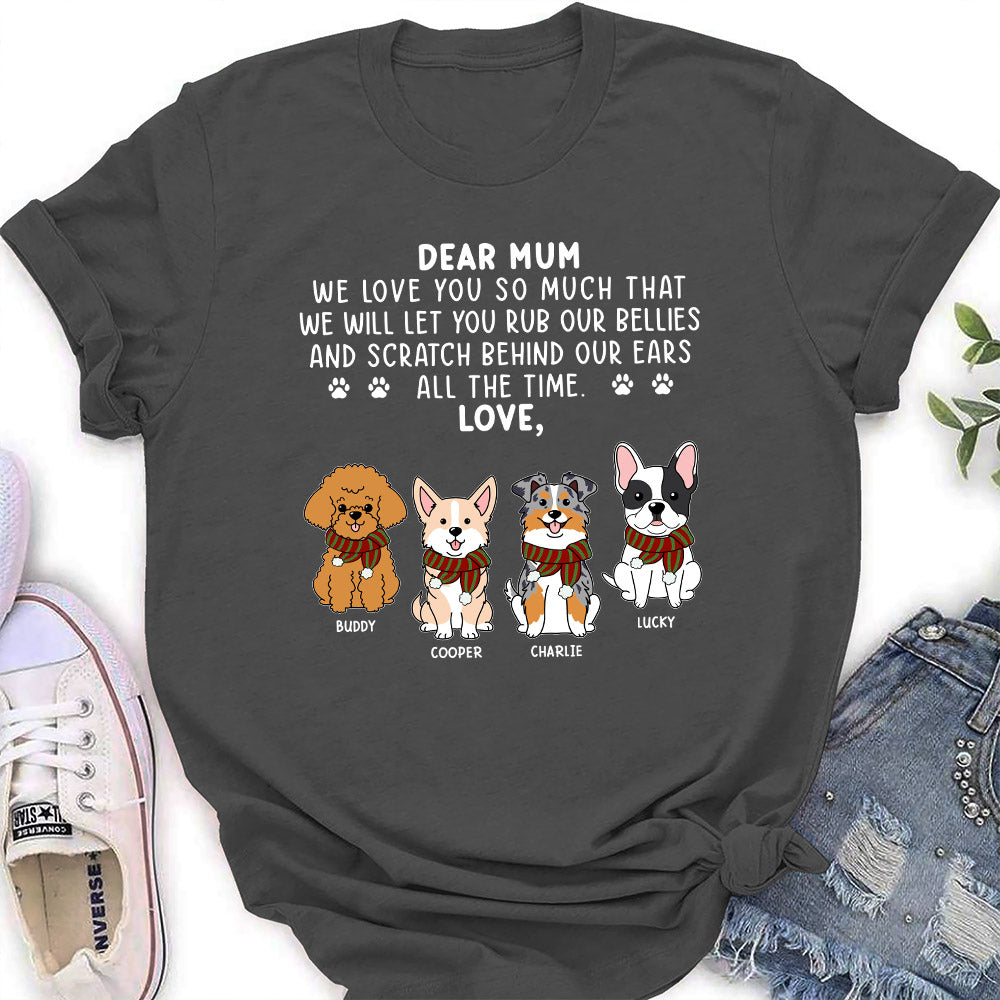 I Will Let You - Personalized Custom Women's T-shirt