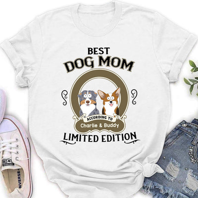 Dog Dad Limited Edition - Personalized Custom Women's T-shirt