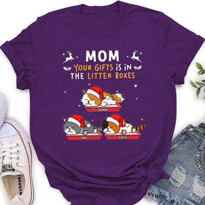 Gift Is In The Box - Personalized Custom Women's T-shirt