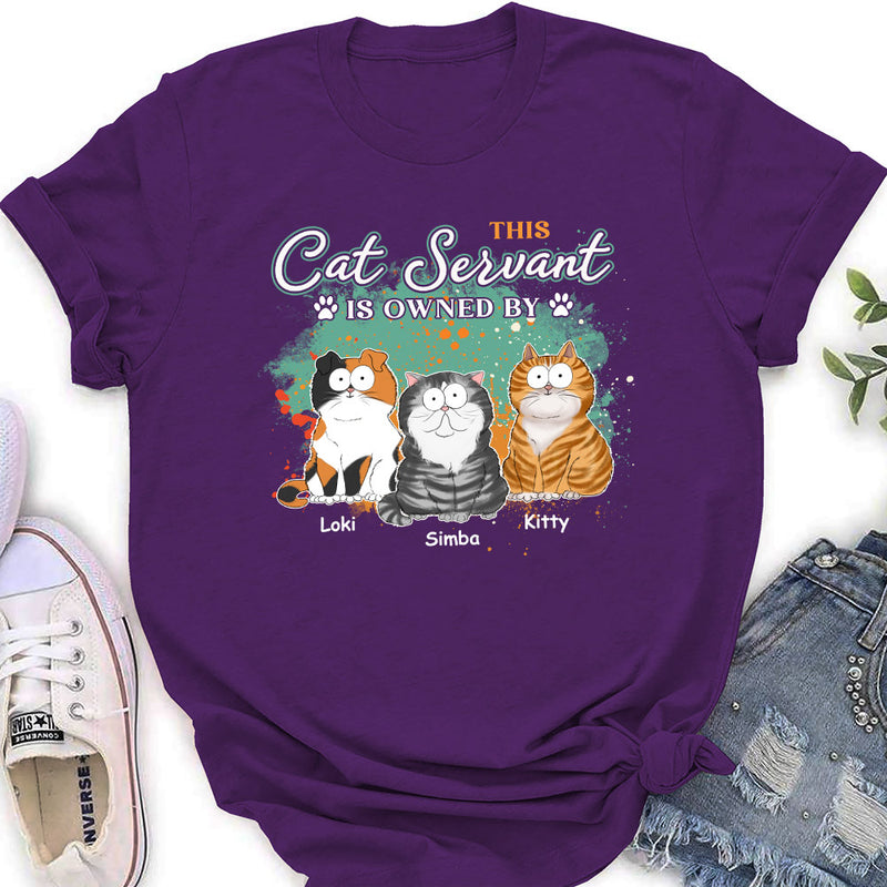 This Cat Servant - Personalized Custom Women&