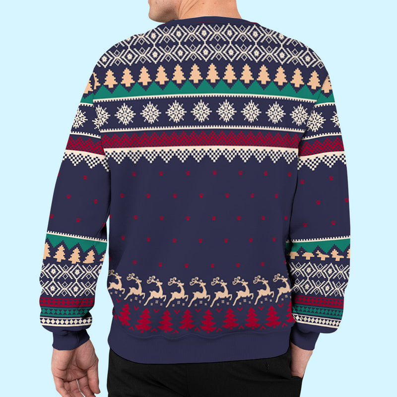 Our Happy Christmas  - Personalized Custom All-Over-Print Sweatshirt