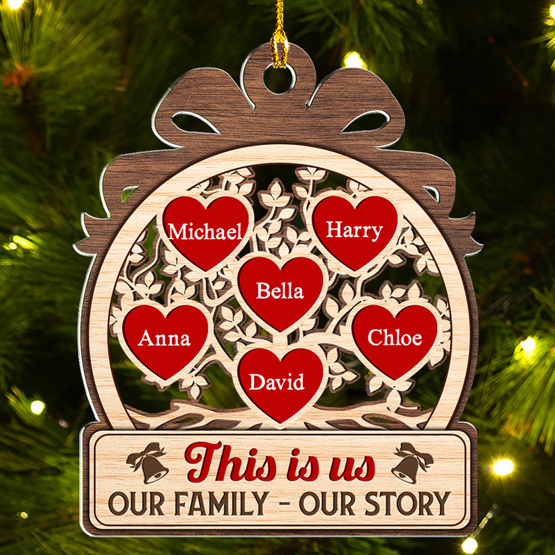 This Is Us Custom Quote - Personalized Custom Acrylic Ornament