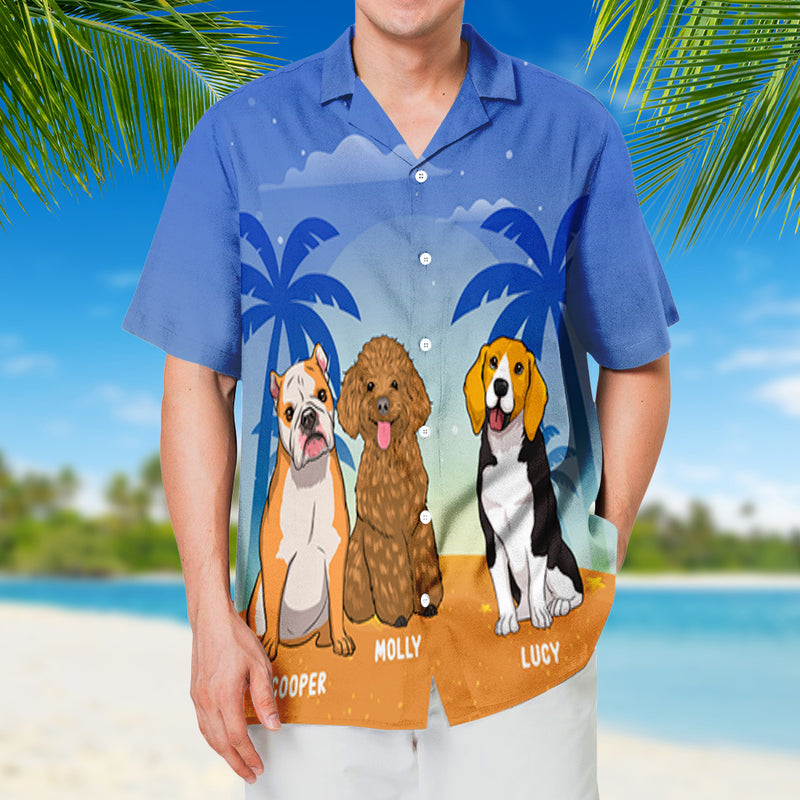 Dog Hawaiian Aloha - Personalized Custom Hawaiian Shirt