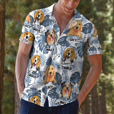 Summer Vacation Dog - Personalized Custom Hawaiian Shirt
