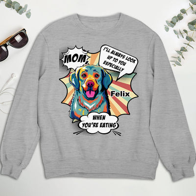 Pop Art Dogs Look Up To You - Personalized Custom Sweatshirt