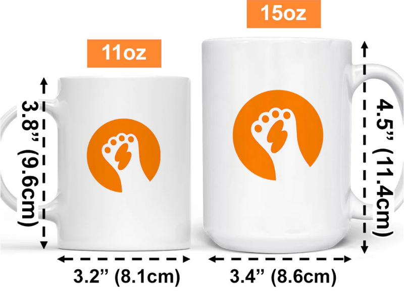 We Woof You Every Day - Personalized Custom Coffee Mug