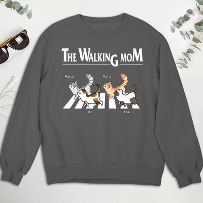 The Walking Cat - Personalized Custom Sweatshirt