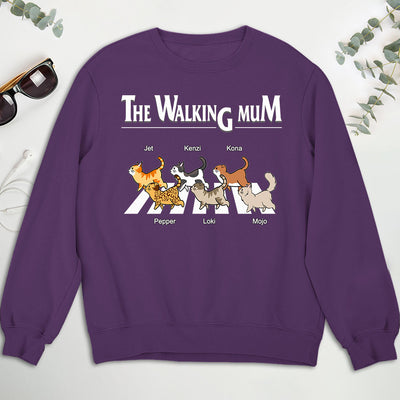 The Walking Cat - Personalized Custom Sweatshirt