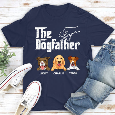 The Dog Father - Personalized Custom Unisex T-shirt