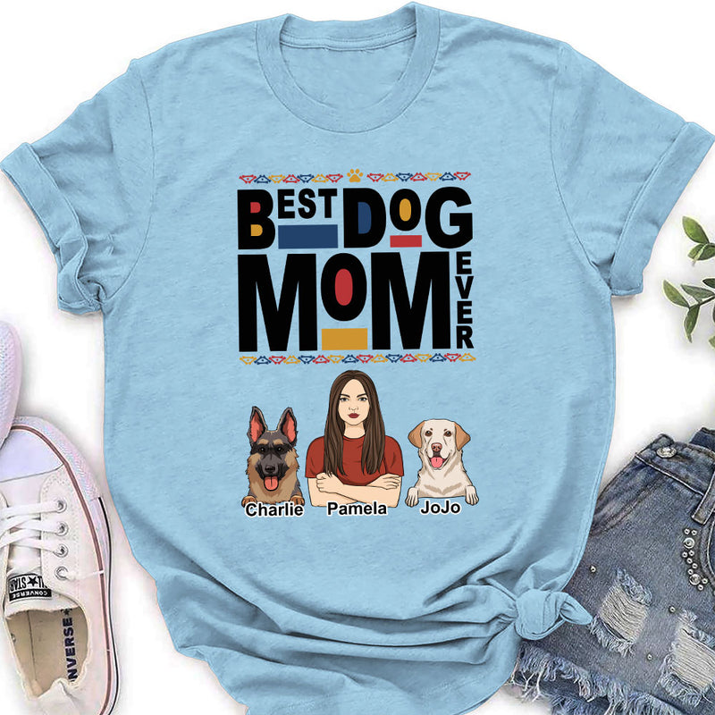 Dope Dog Mom - Personalized Custom Women&