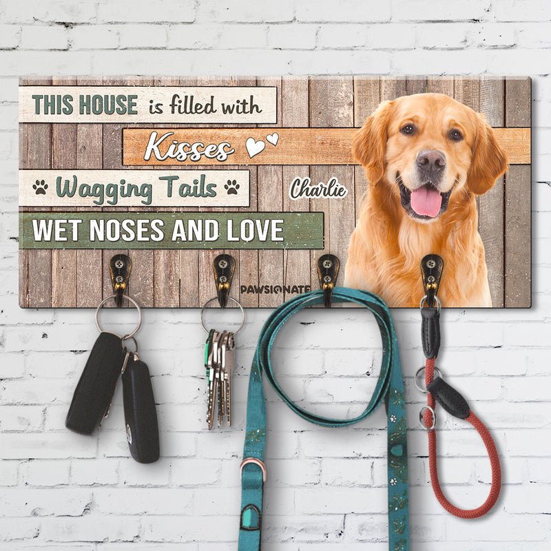 This House - Personalized Custom Wooden Key Holder