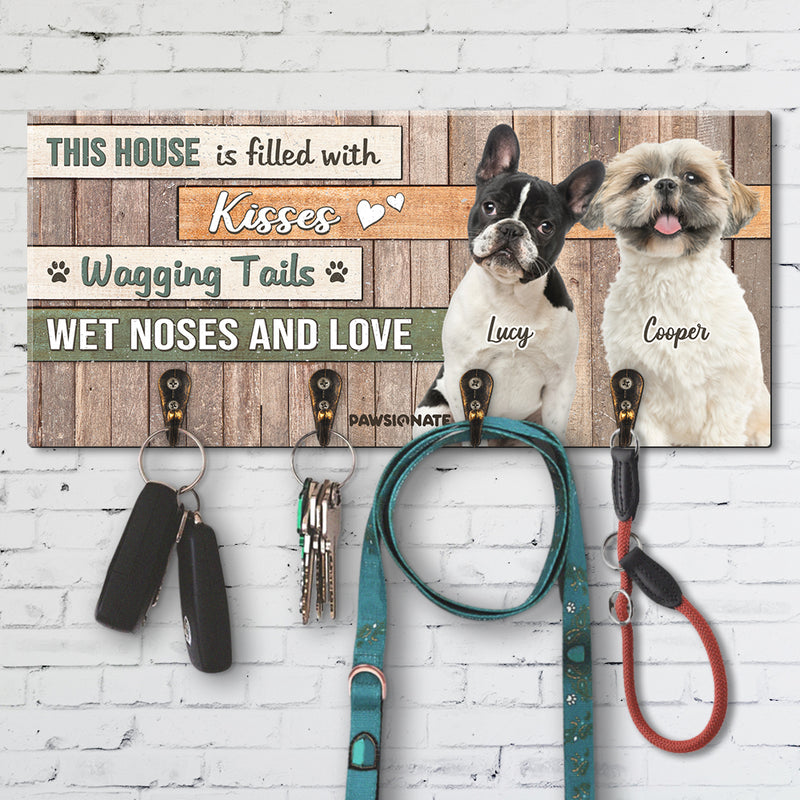 This House - Personalized Custom Wooden Key Holder