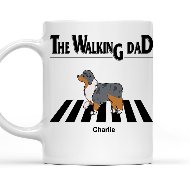 The Walking Dad 2 - Personalized Custom Coffee Mug