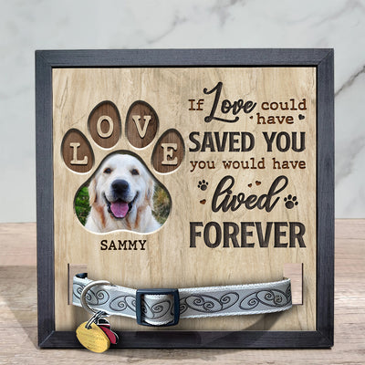 Memories We Keep - Personalized Custom Collar Frame