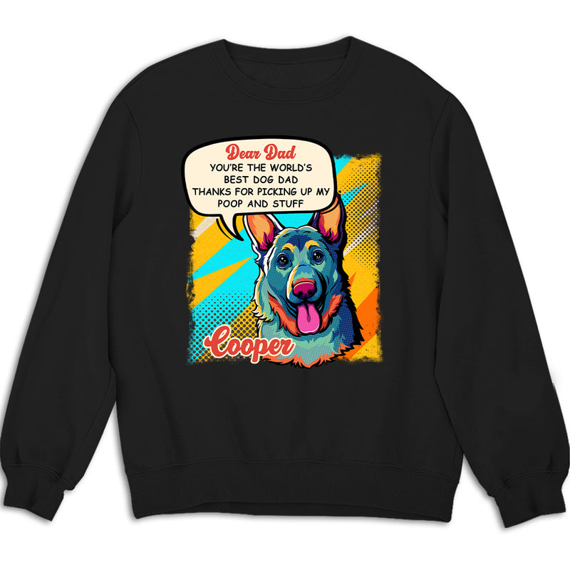 Pop Art The Best Mom - Personalized Custom Sweatshirt